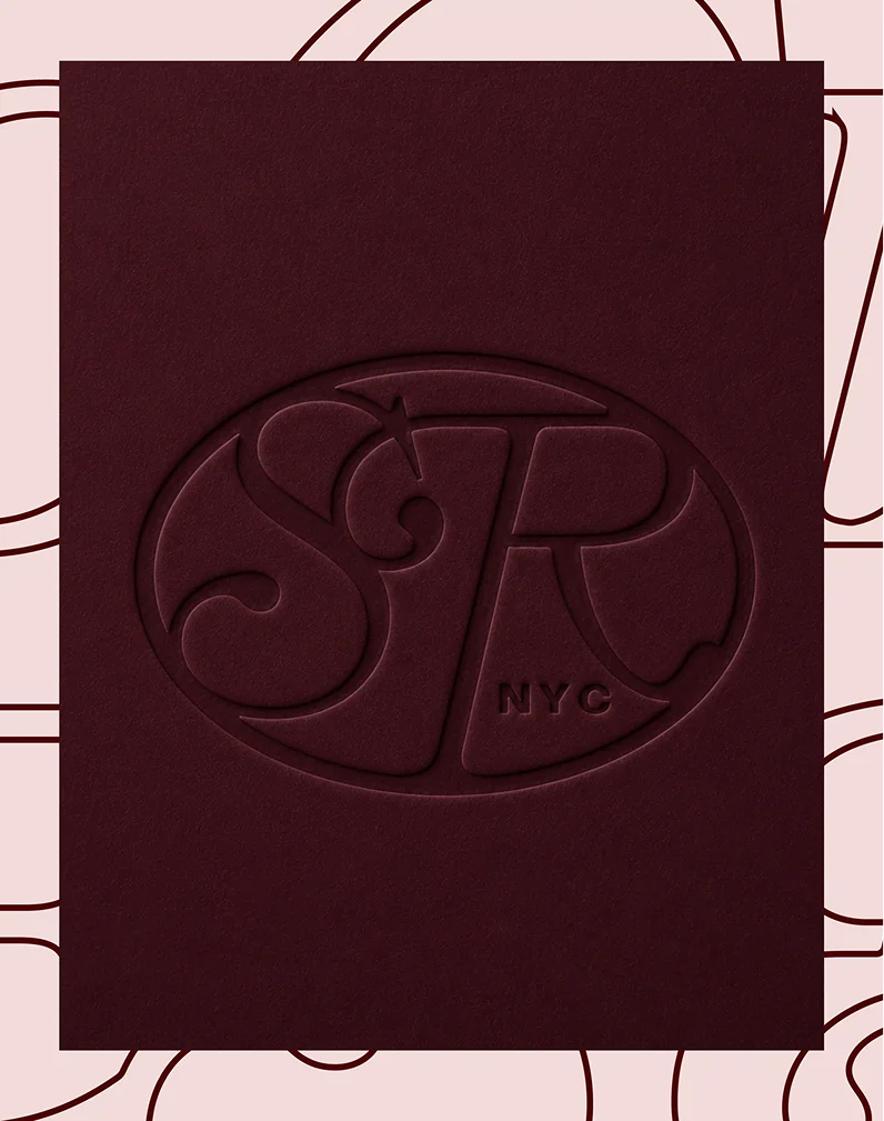 Chrome monogram mark
