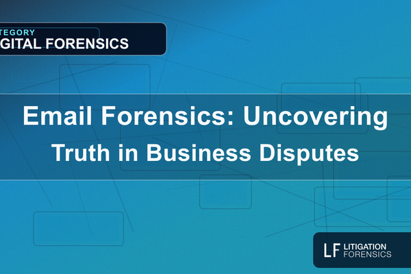 Email Forensics: Uncovering Truth in Business Disputes