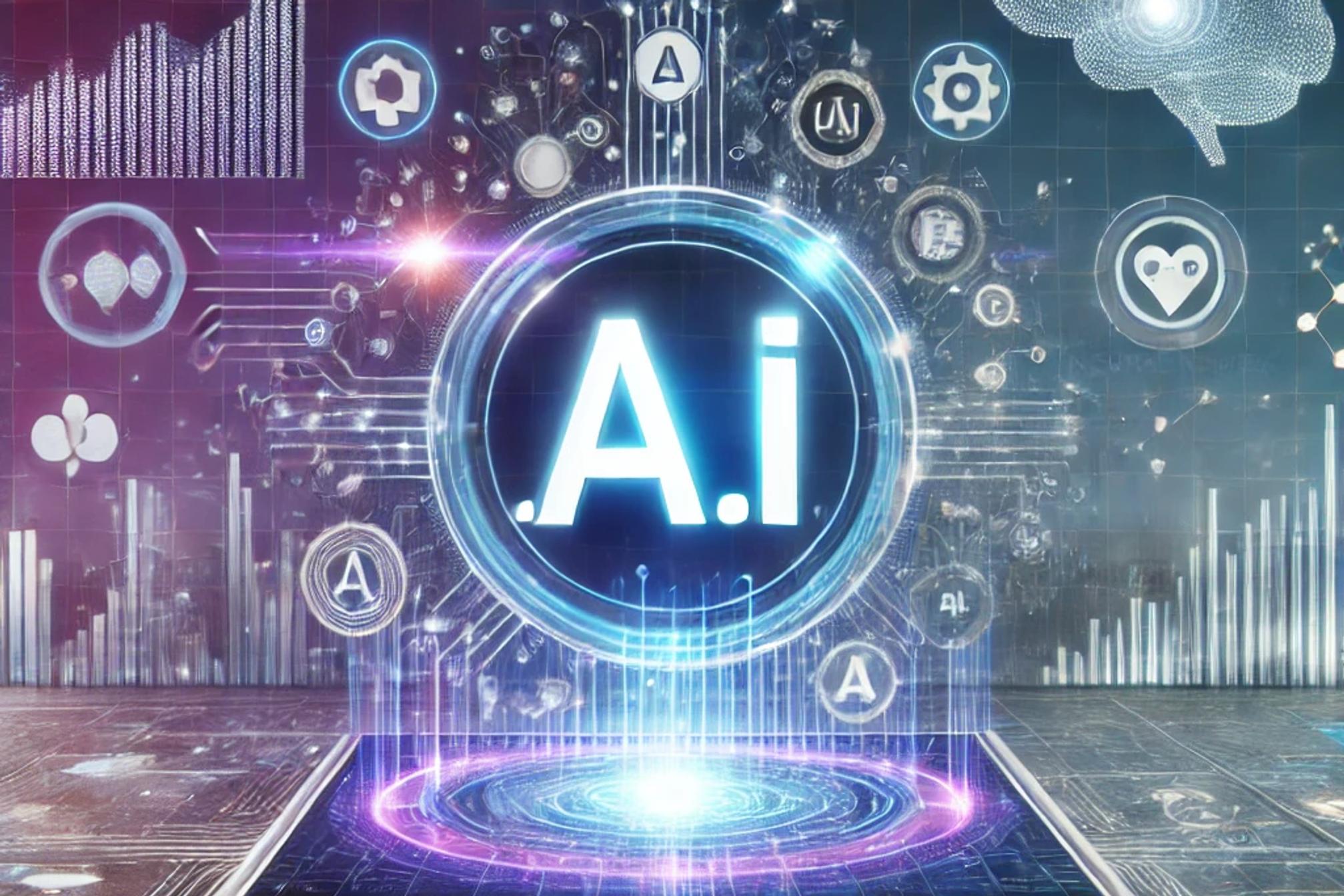 ai generated image for why you should advertise and sell your .AI domain in 2025