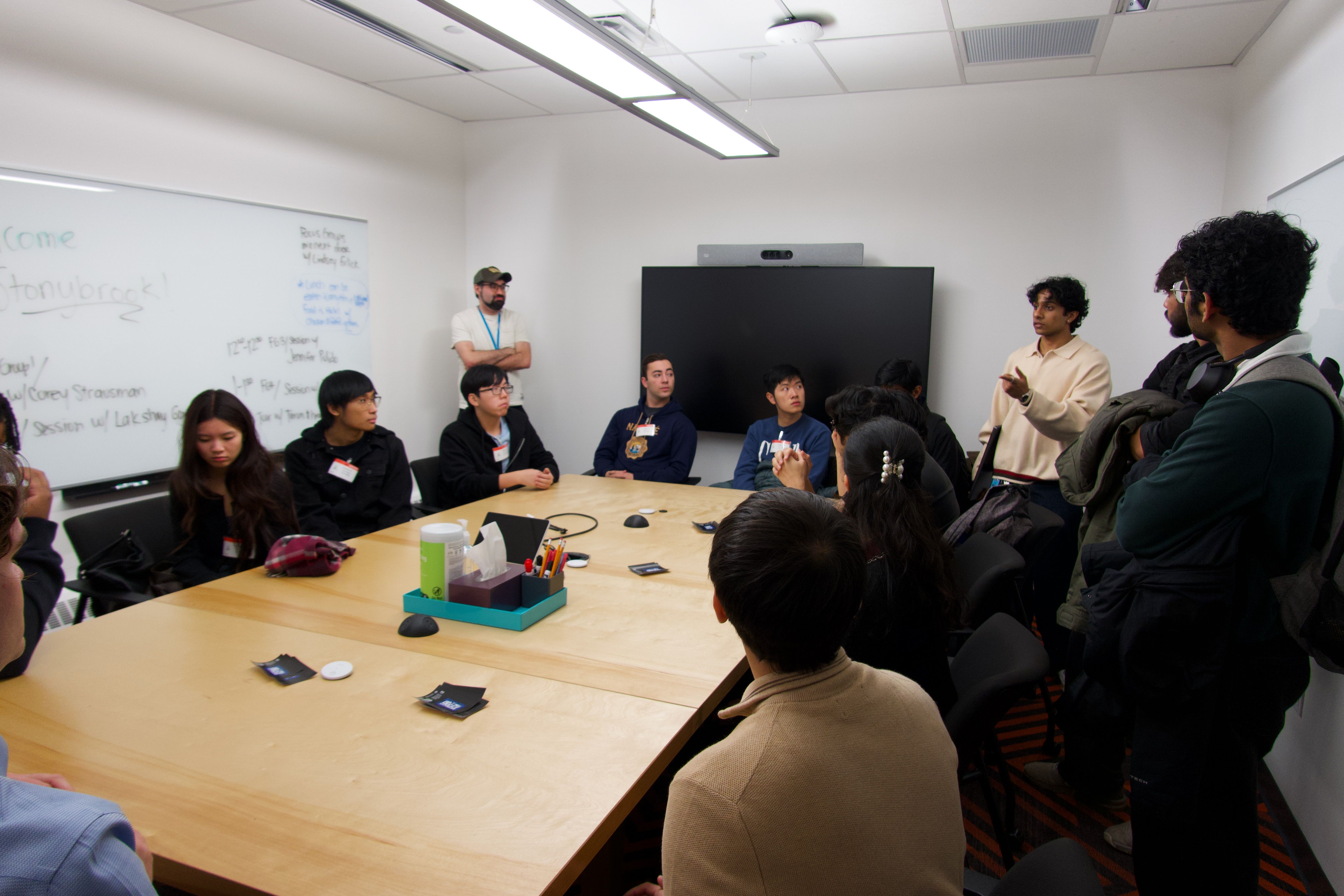 Tarun speaking at AWS trip