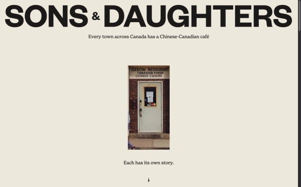 Sons & Daughters thumbnail