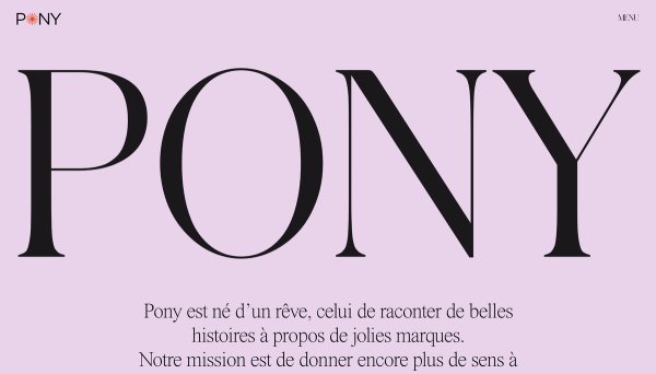Agence Pony thumbnail