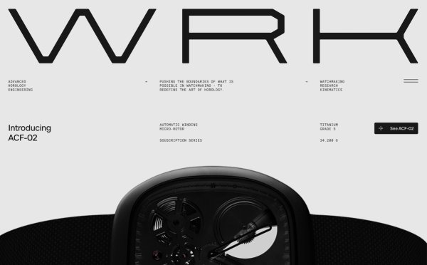 WRK | Swiss Made thumbnail