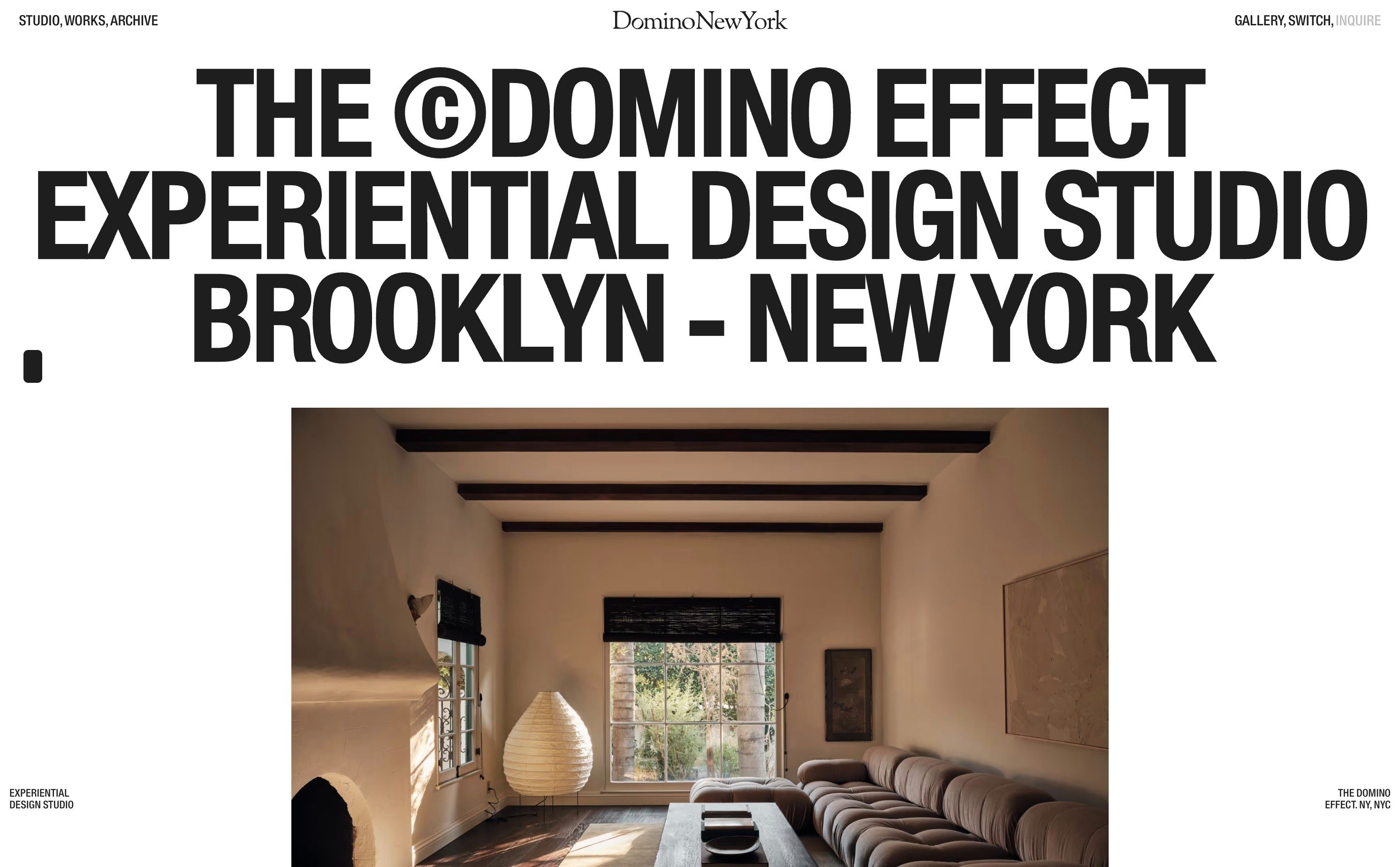 DOMINO NEW YORK thumbnail