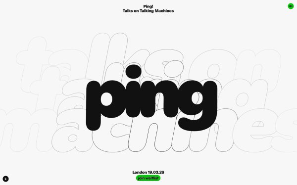 Ping! Talks on Talking Machines thumbnail