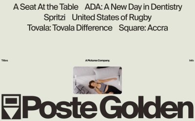 Poste Golden