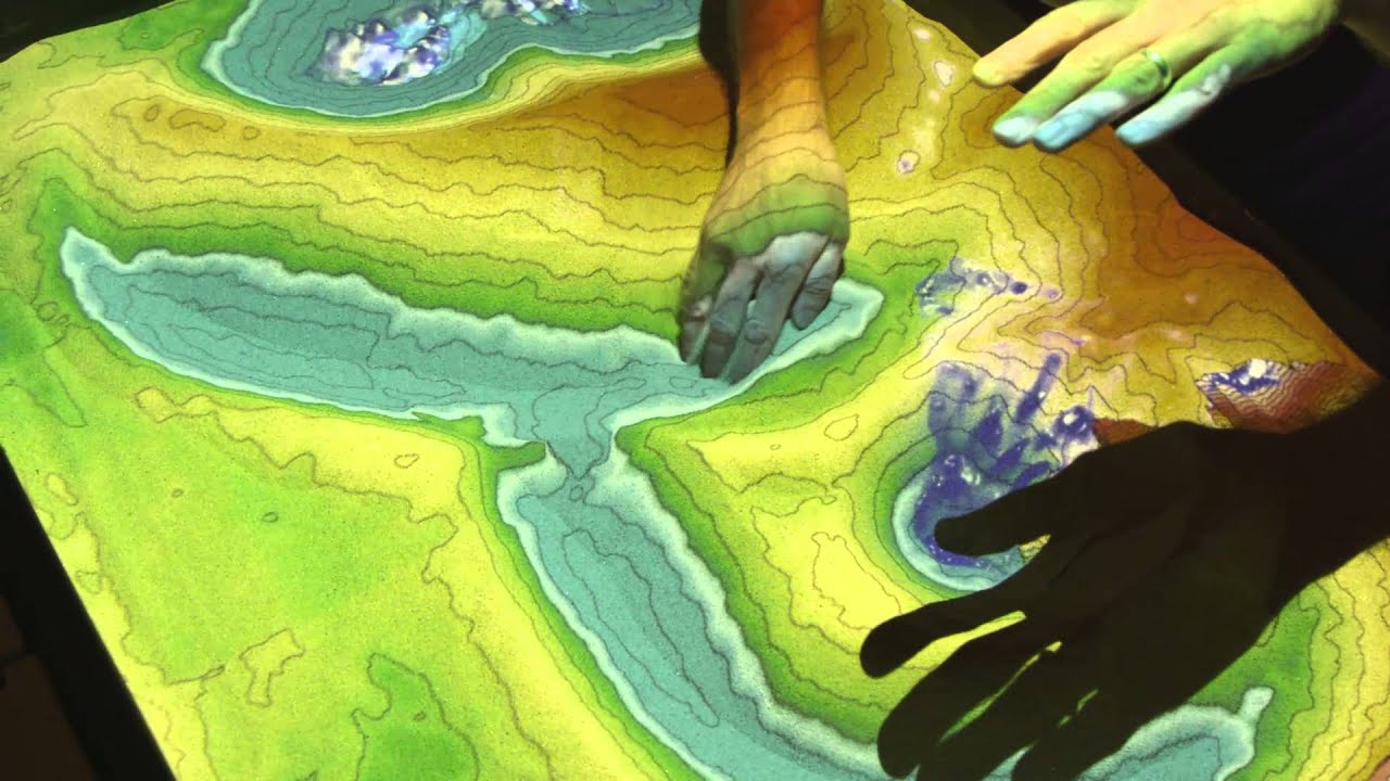 UCLA's Augmented Reality Sandbox