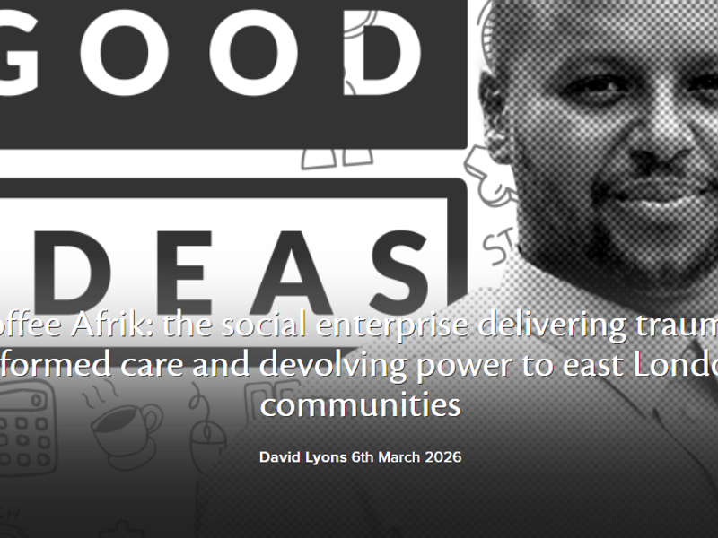 The social enterprise delivering trauma-informed care and devolving power