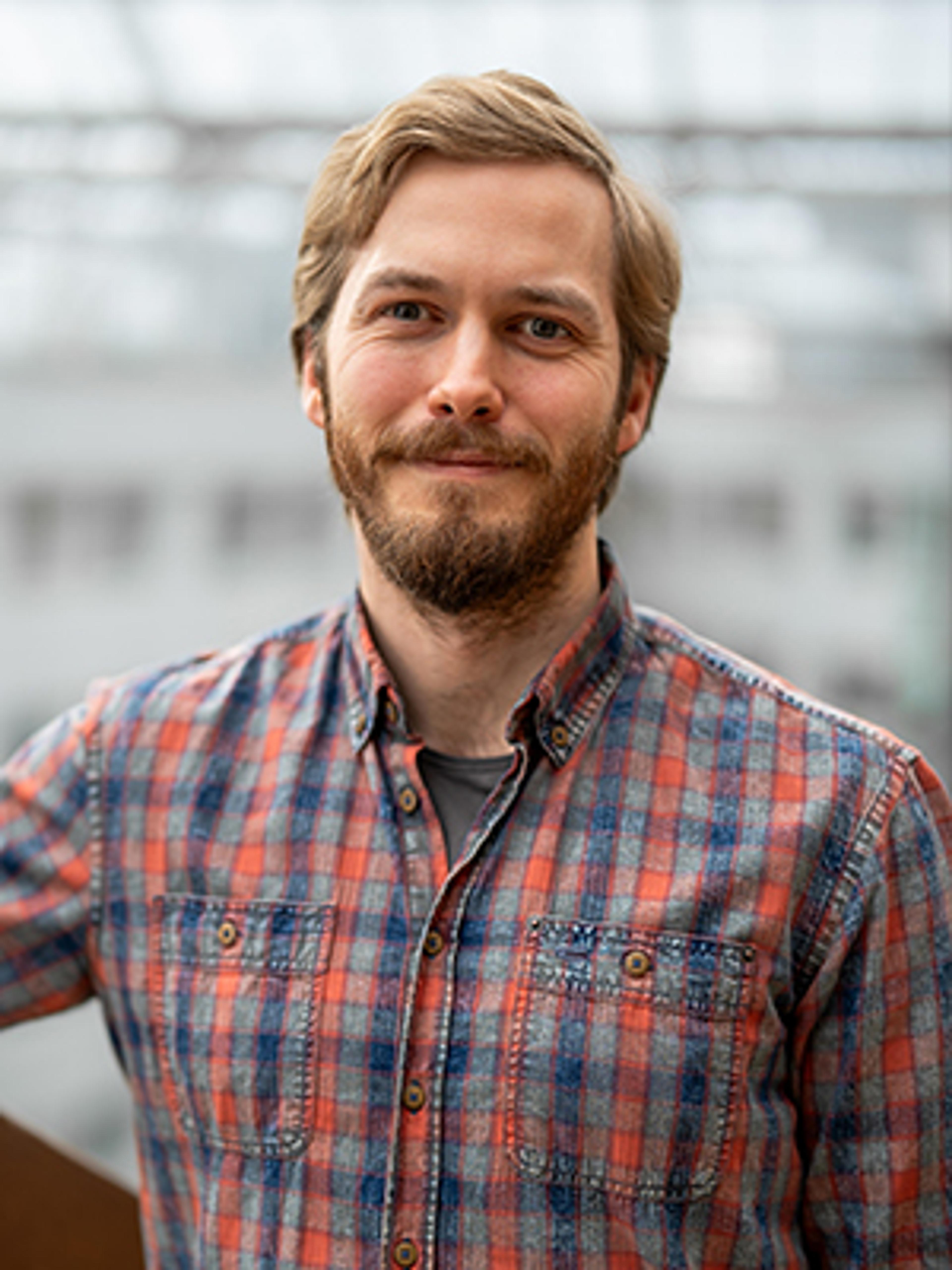 Portrettbilde av Aleksander Bjørkhaug