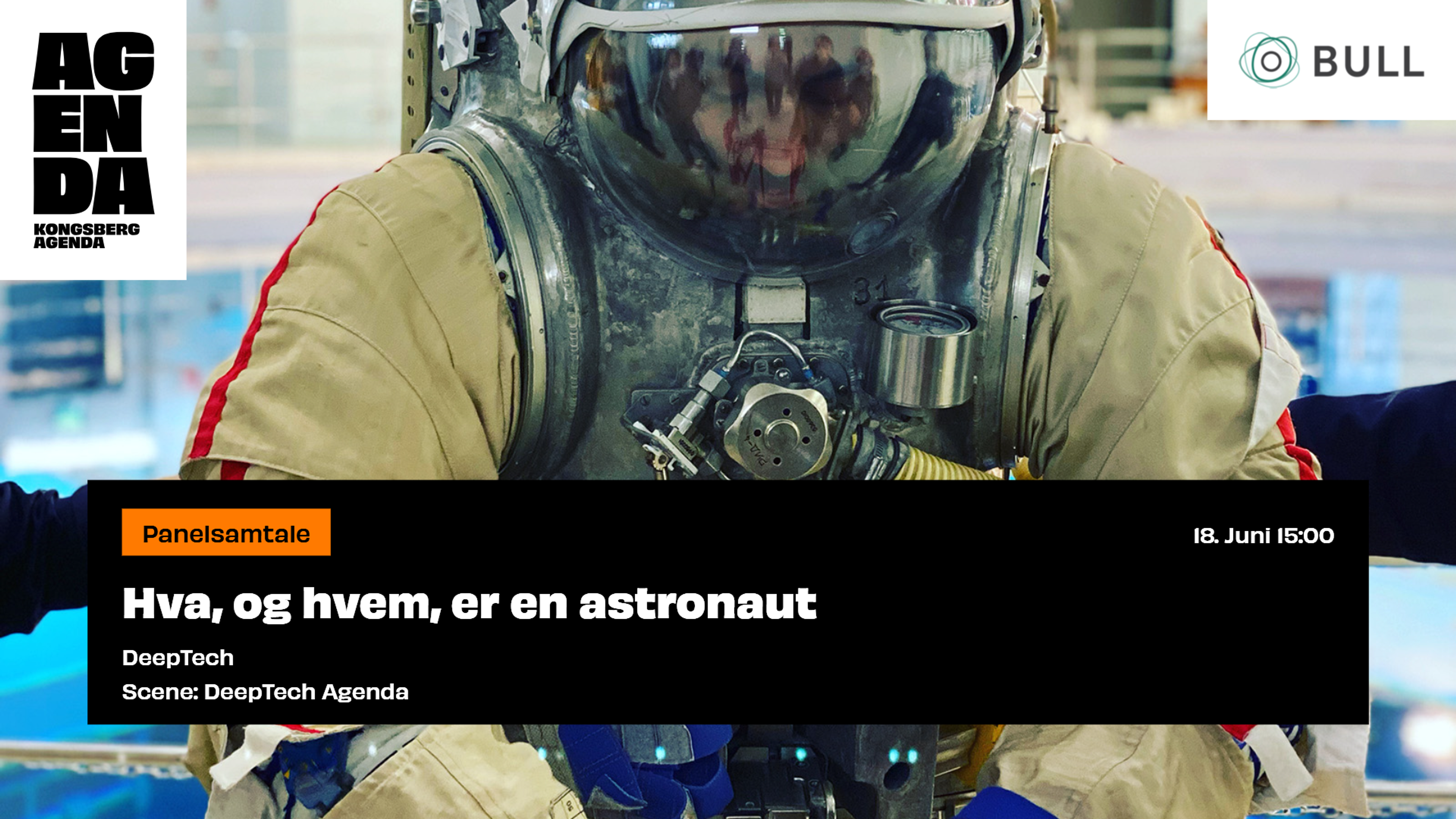 Kongsberg Agenda 18. juni - Hva, og hvem, er en astronaut
