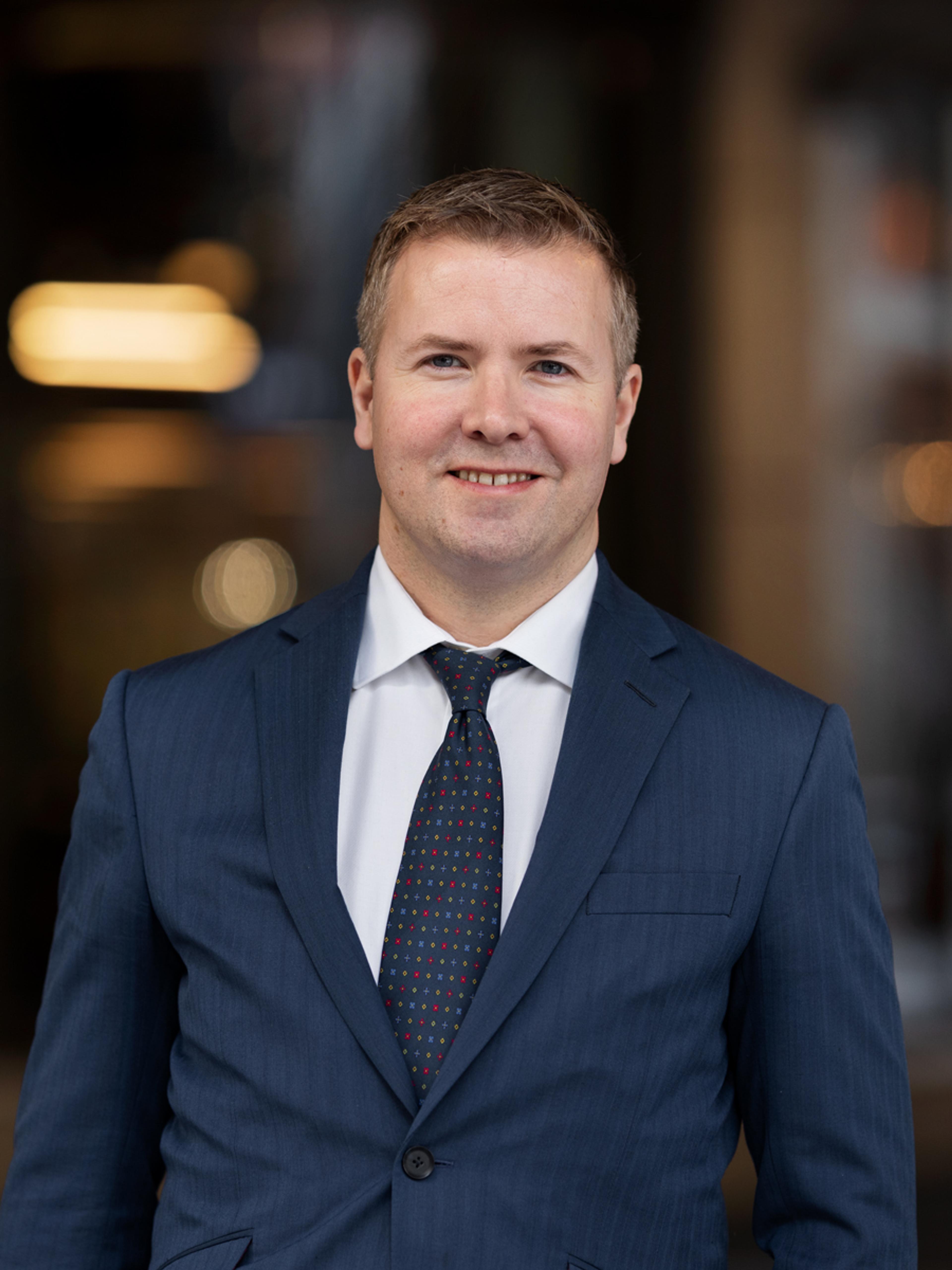 Portrettbilde av Audun Kleppestø