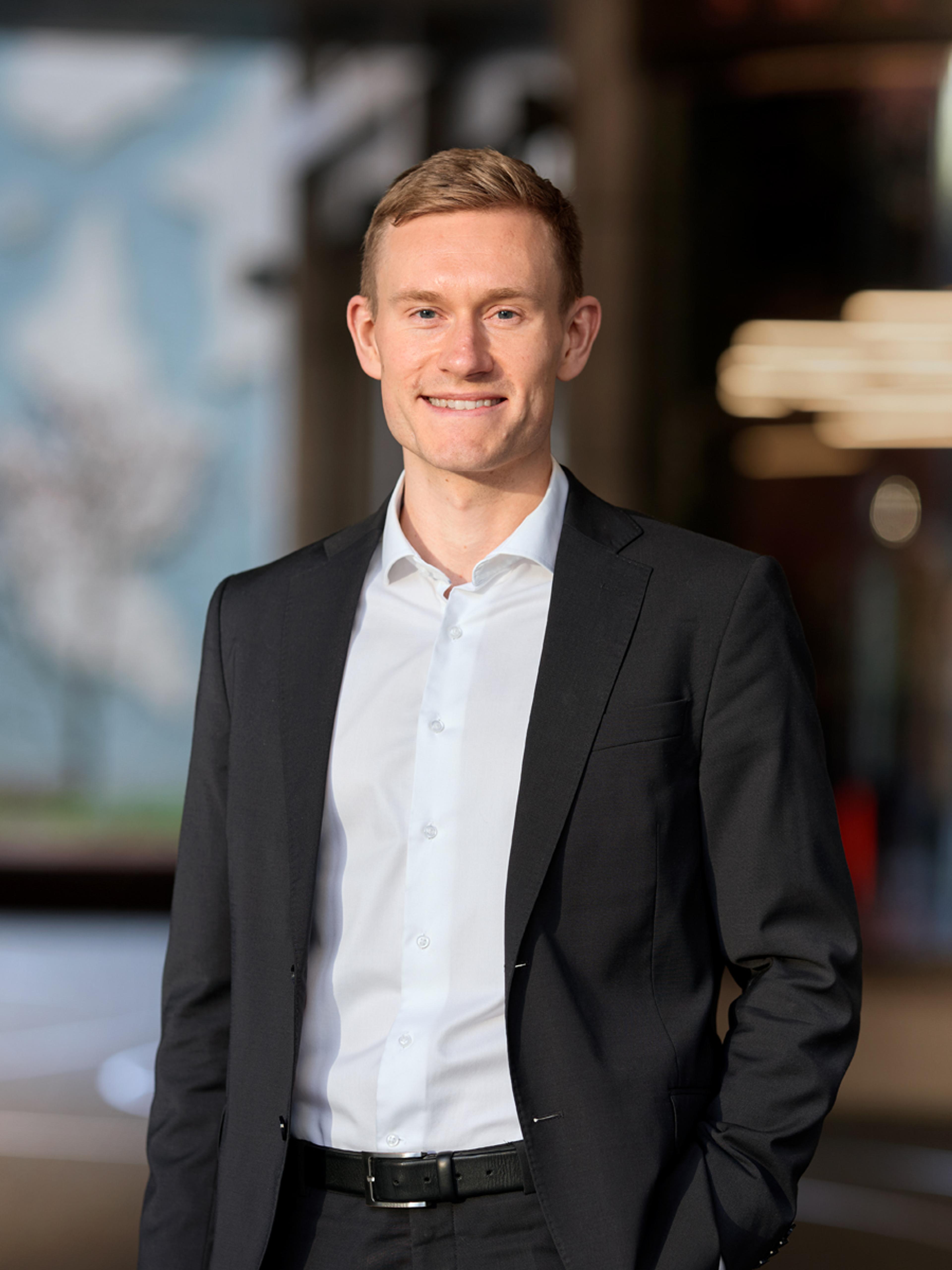 Portrettbilde av Aksel Fossbakken