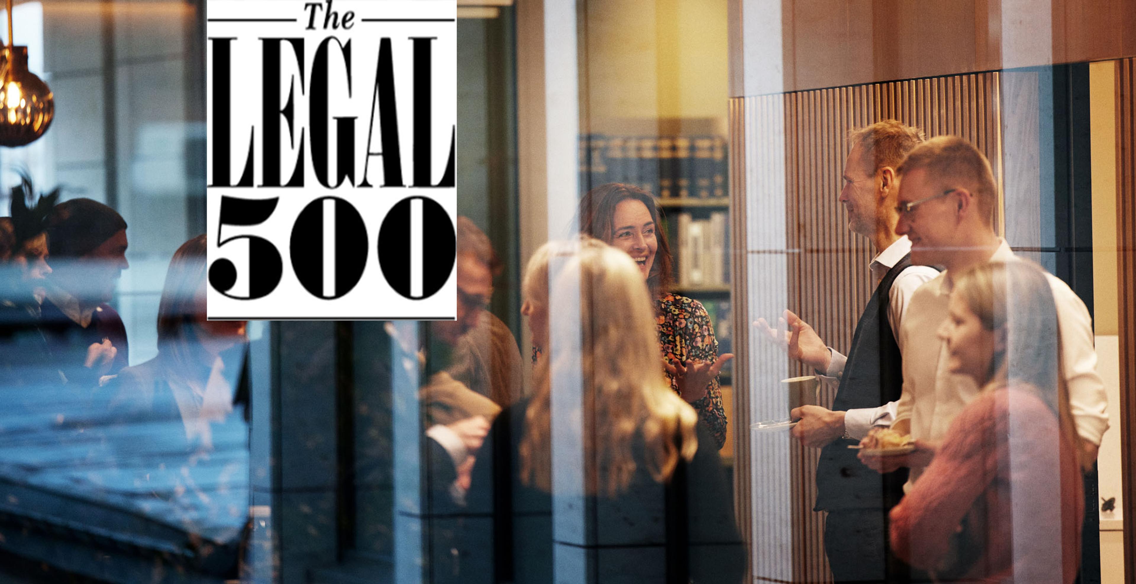 Gledelige nyheter fra The Legal 500 for 2024