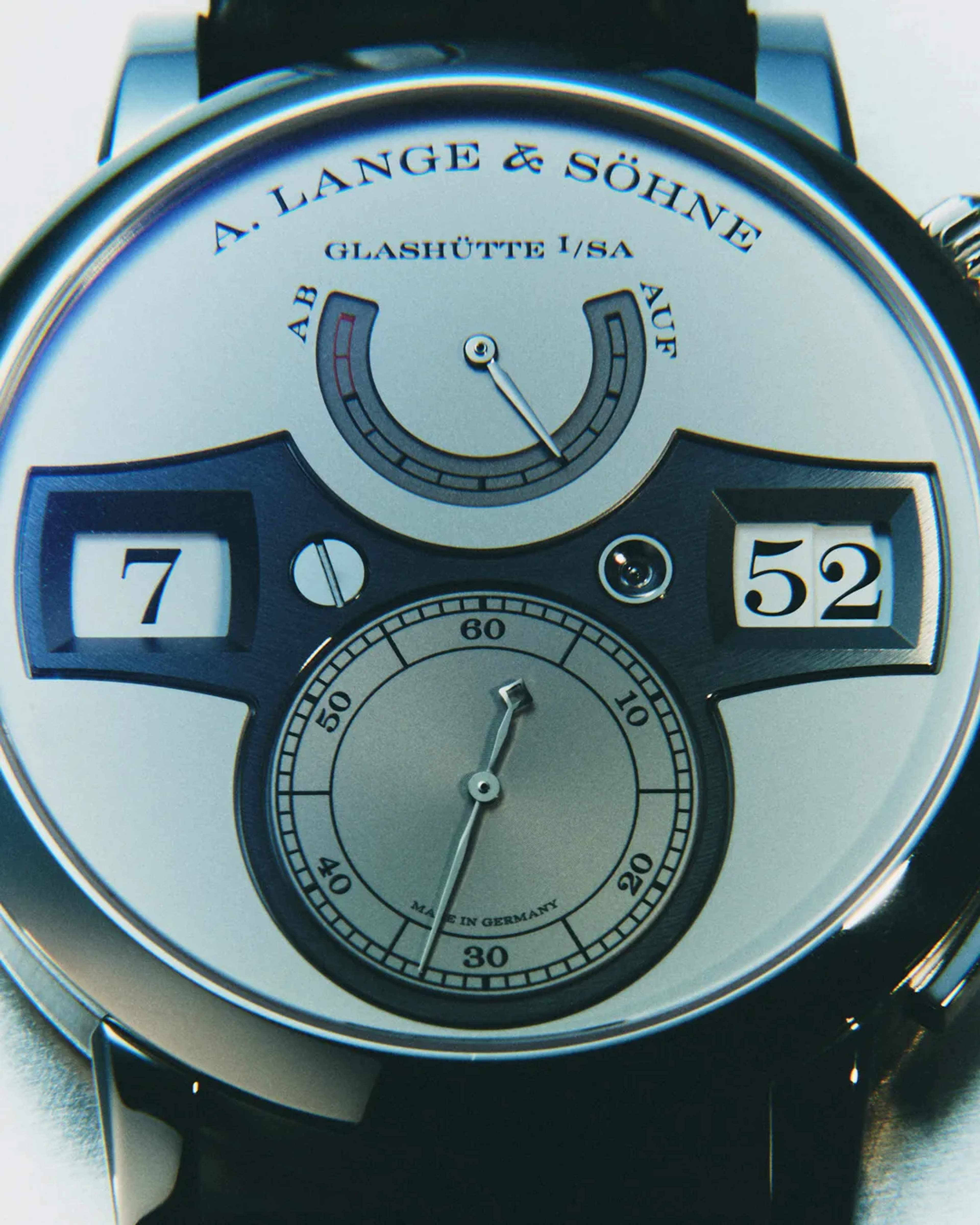 A. Lange & Söhne Zeitwerk for Road & Track