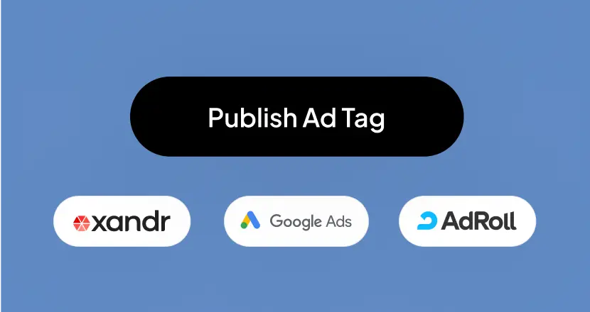 Ad serving feature