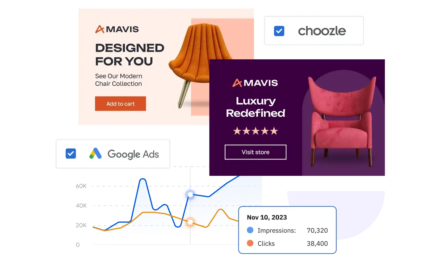 The Brief's ad serving feature