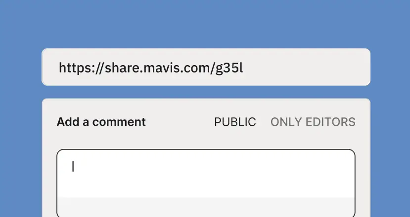 Branded share link feature