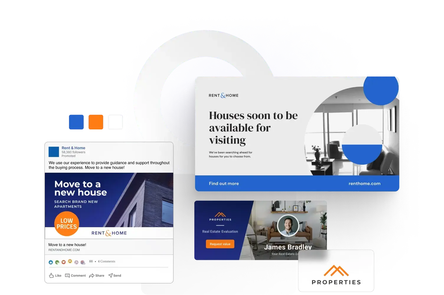 Create real estate ads