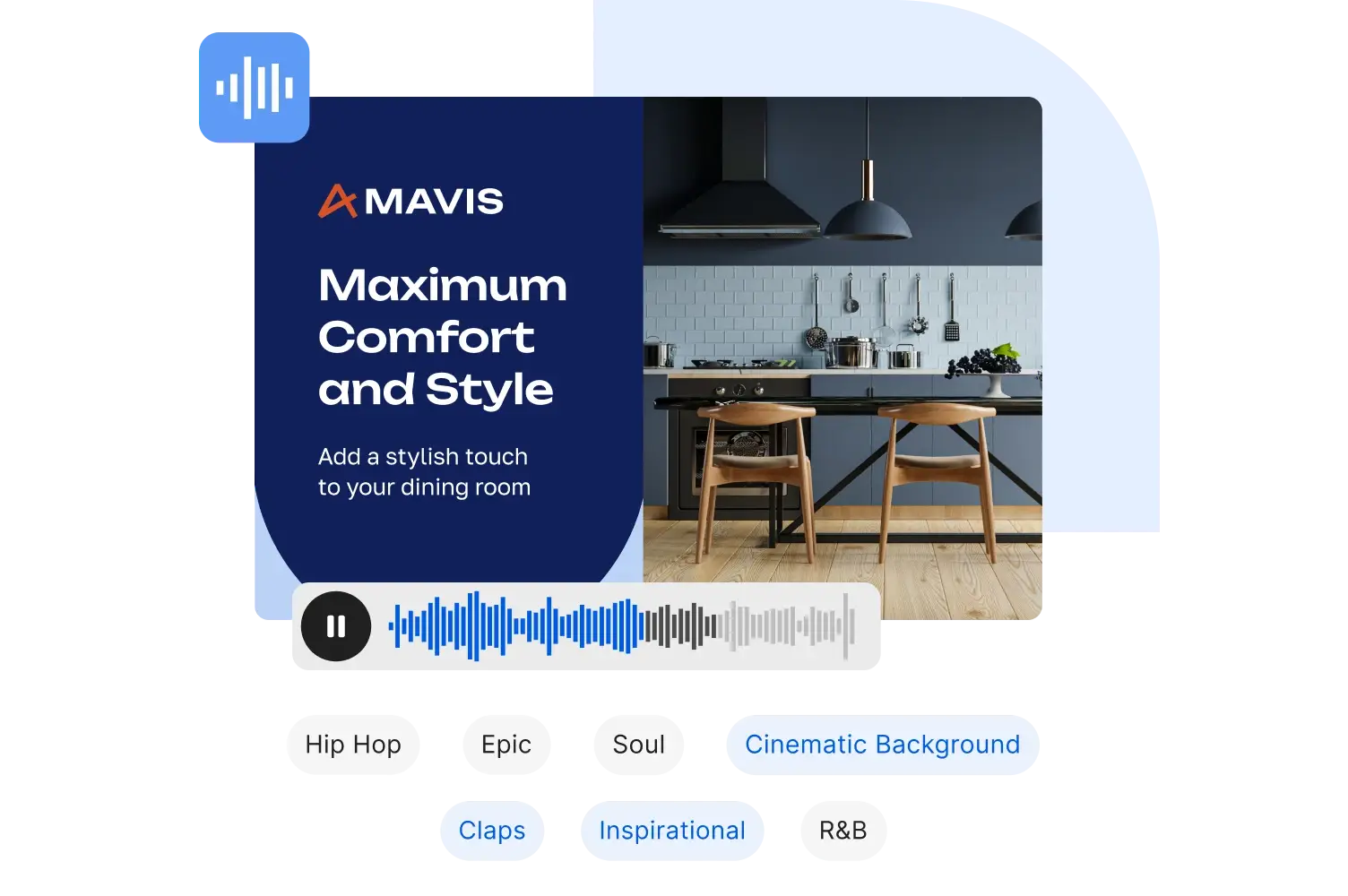 The Brief's stock audio library