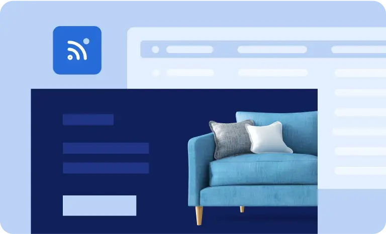 Feed ad builder feature