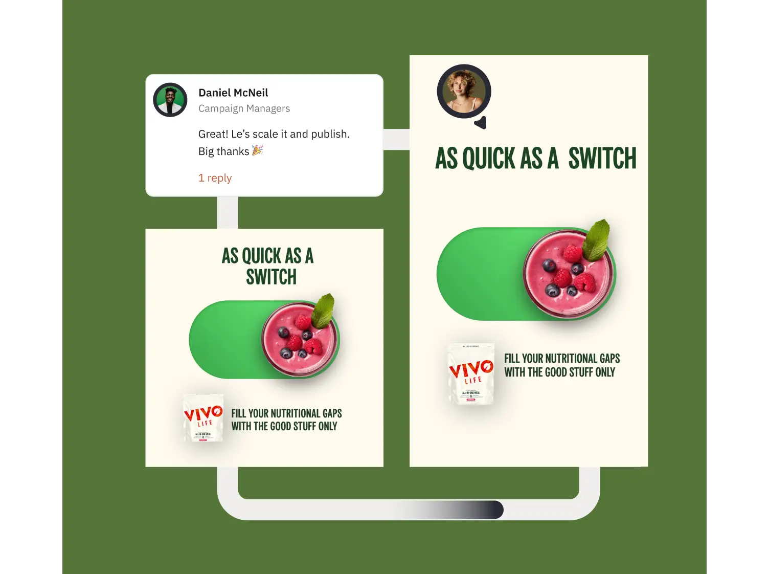 Small team, massive creative output