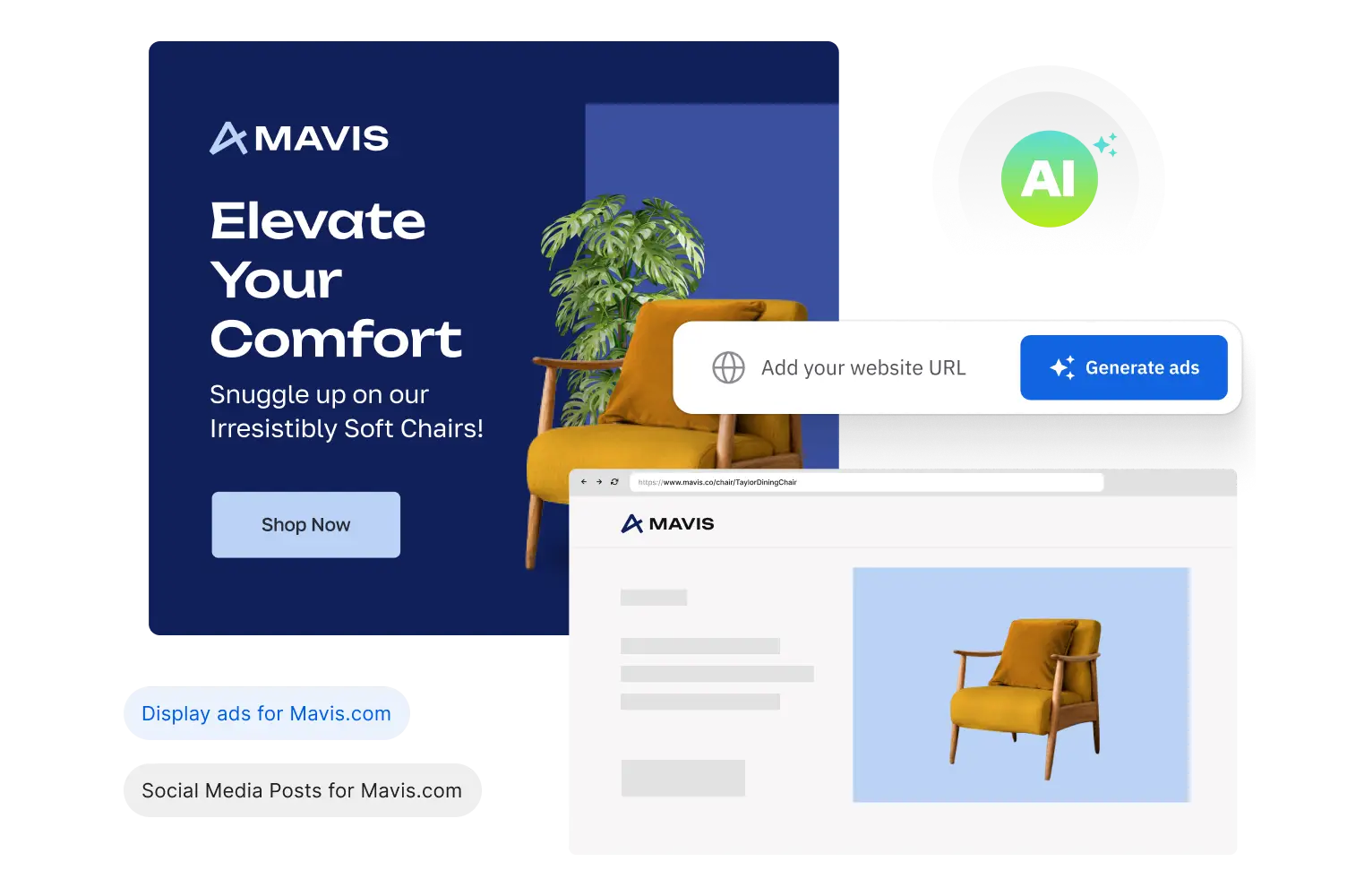 The Brief's AI design generator
