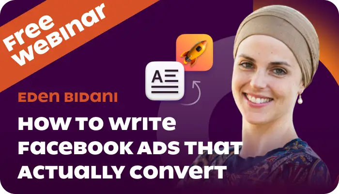 Write Facebook Ads That Actually Convert webinar