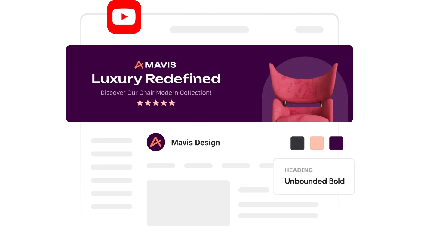 YouTube banner maker