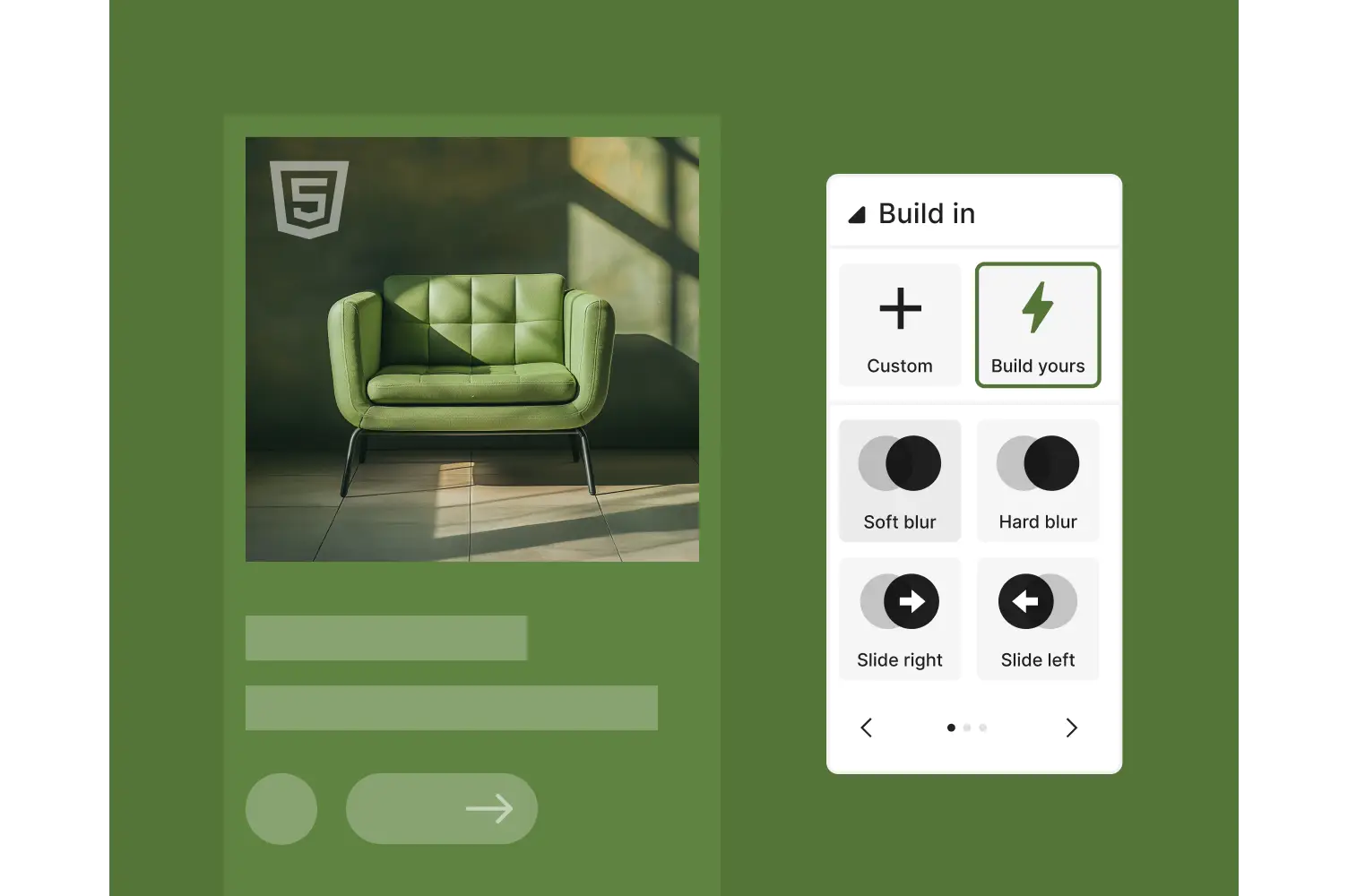 One-click HTML5 ads