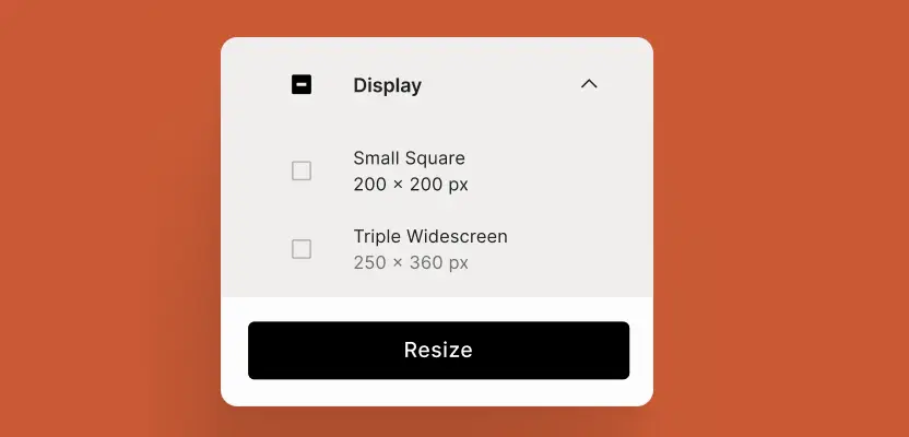 Bulk design across 50+ formats and resize with AI