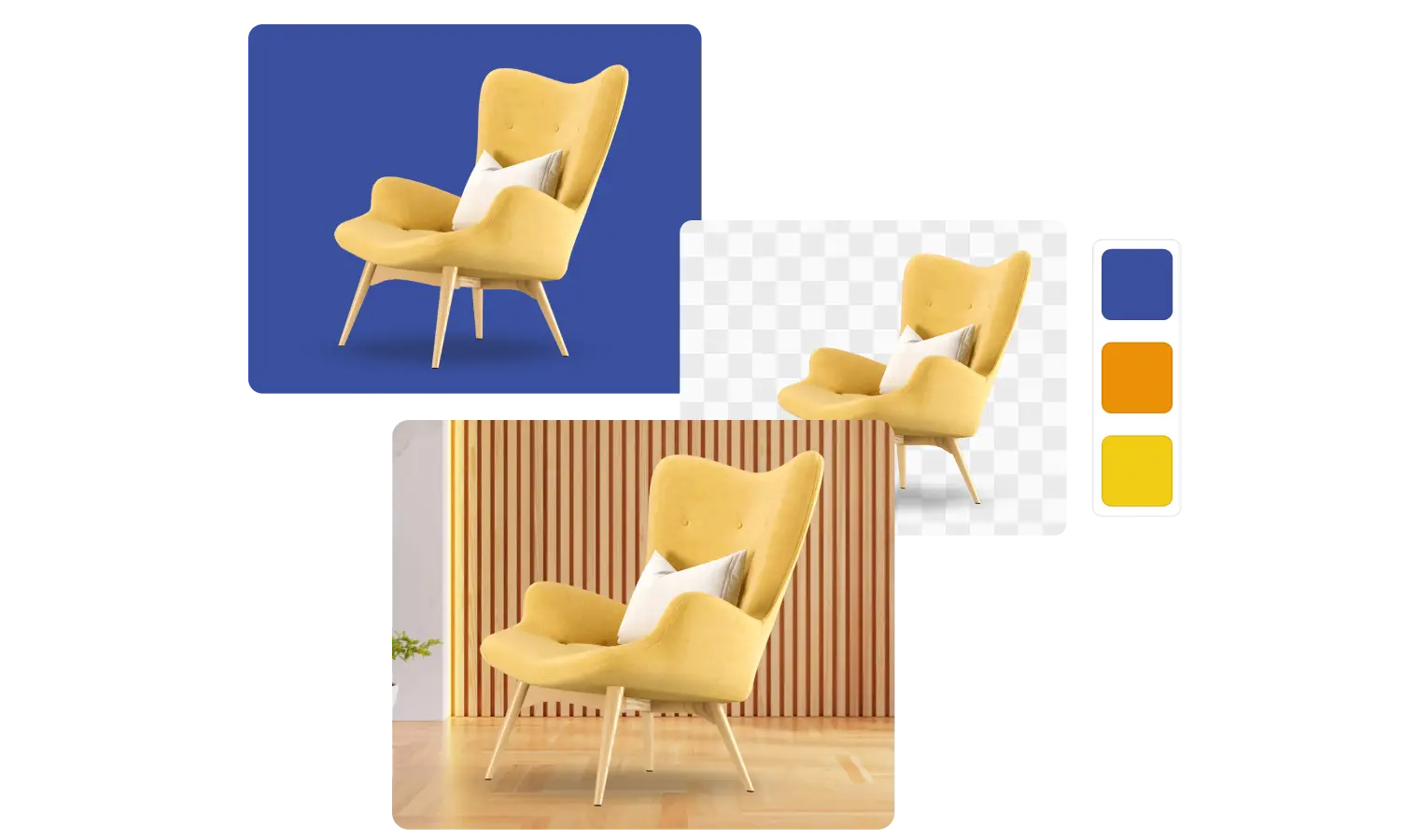 Customizable backgrounds to stay on brand