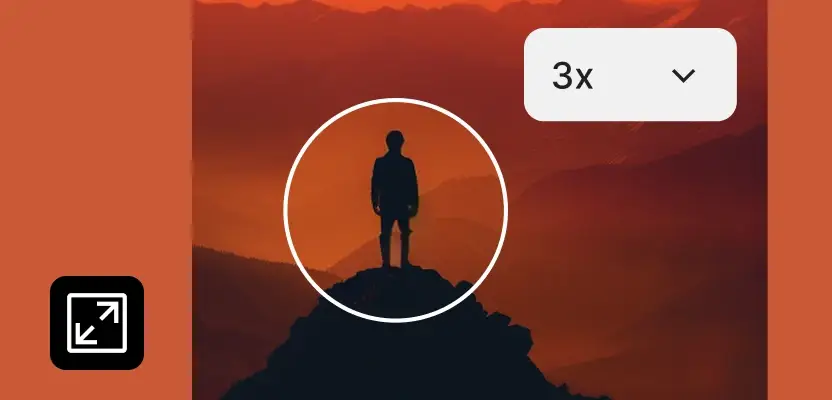 AI image upscaler