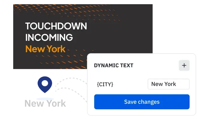Geo based personalization