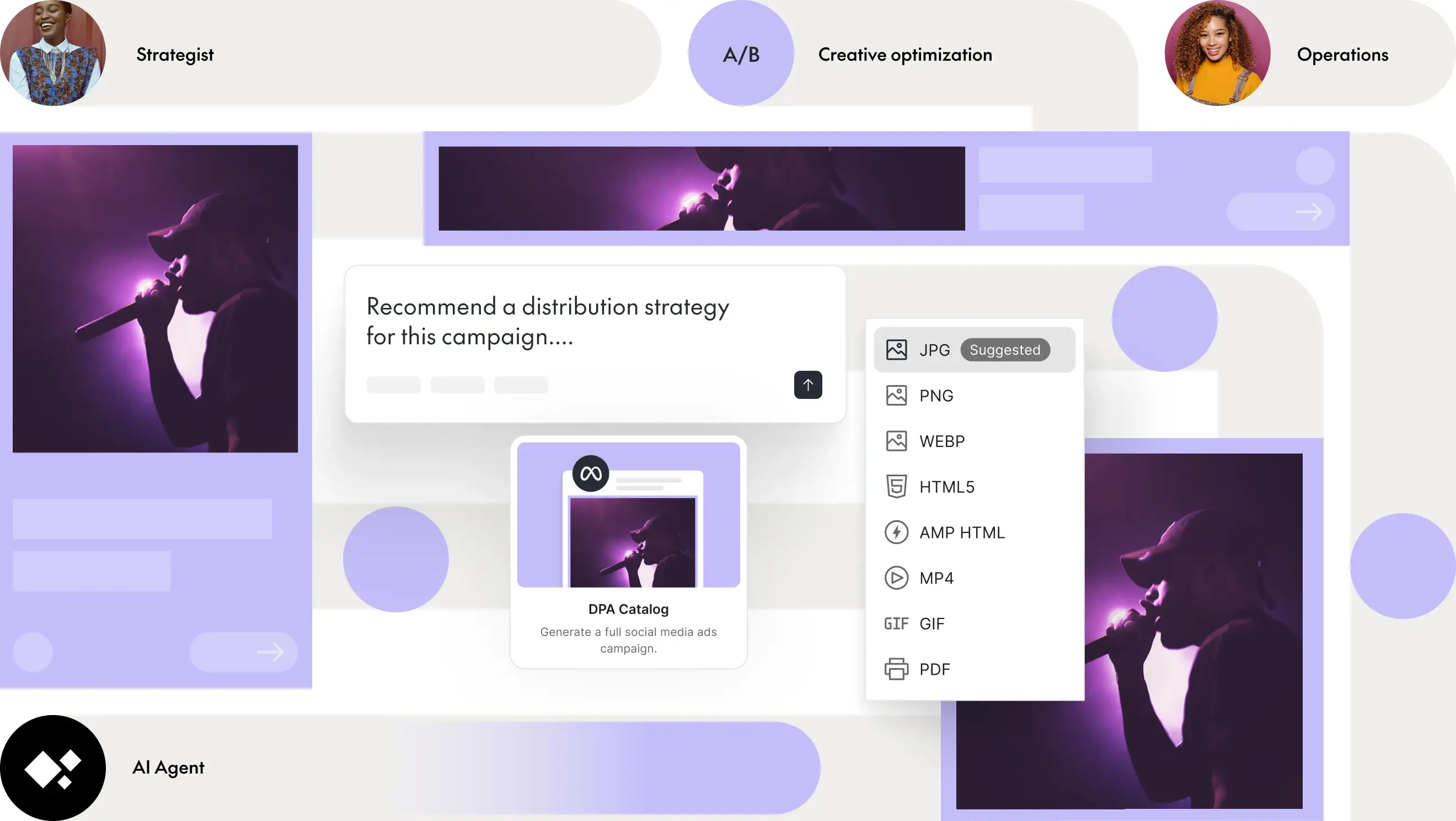 Publish ads easily, without extra steps