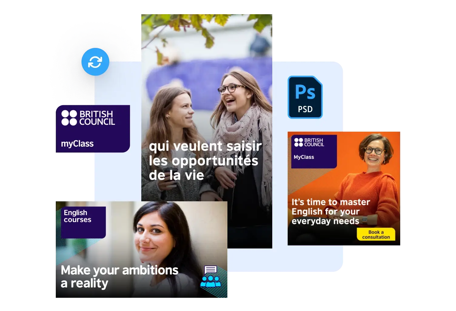 Break language barriers with ads