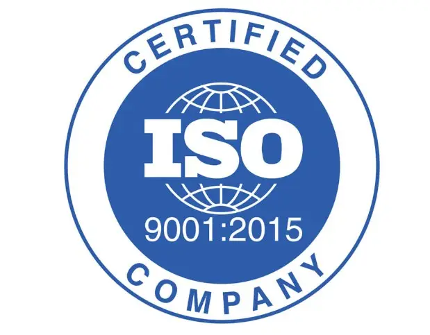 ISO 9001 certification