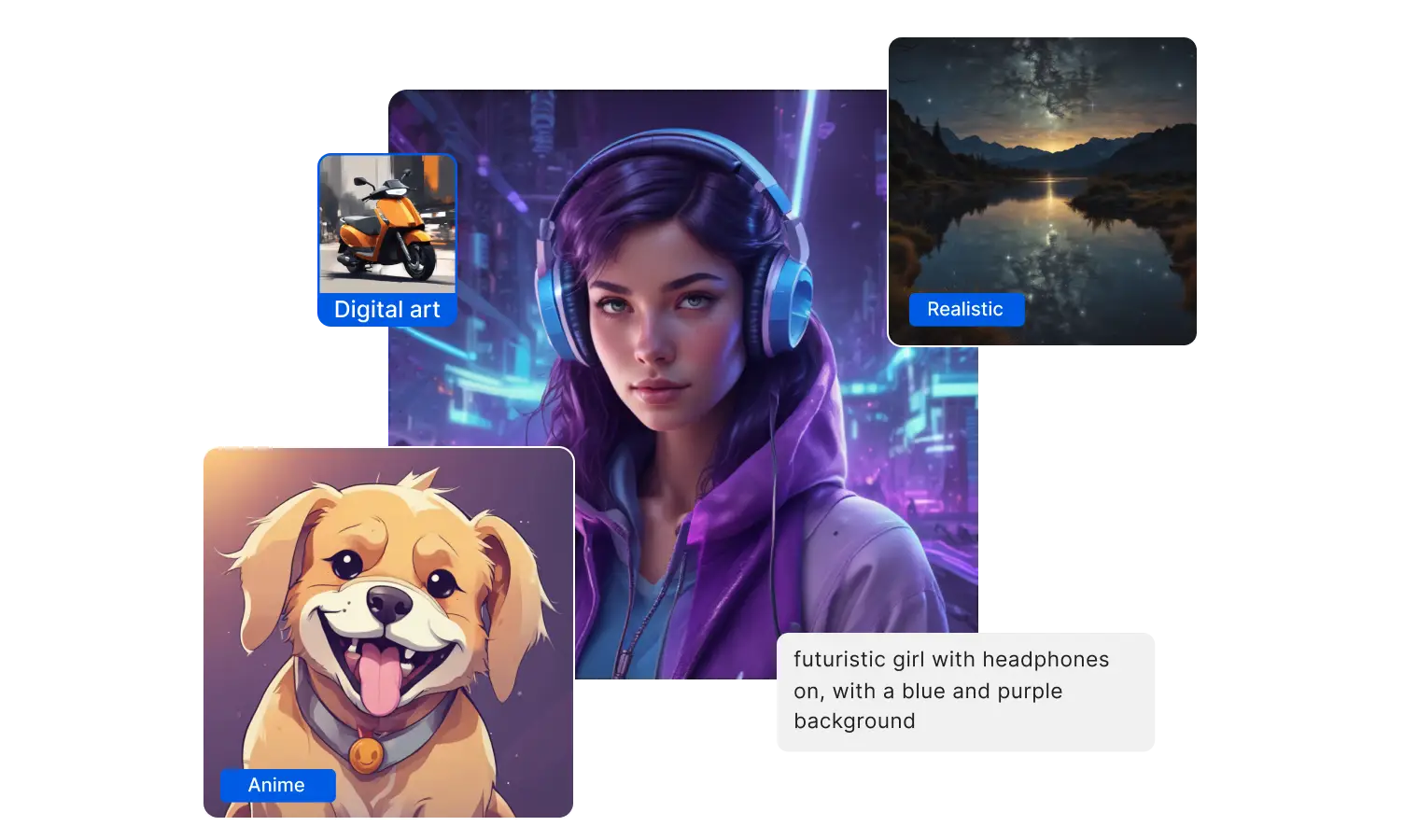 Easy text to art generator