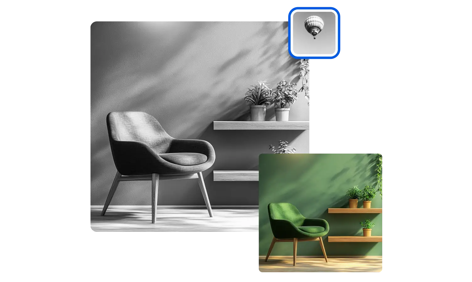 Simplify your visuals with black and white filters