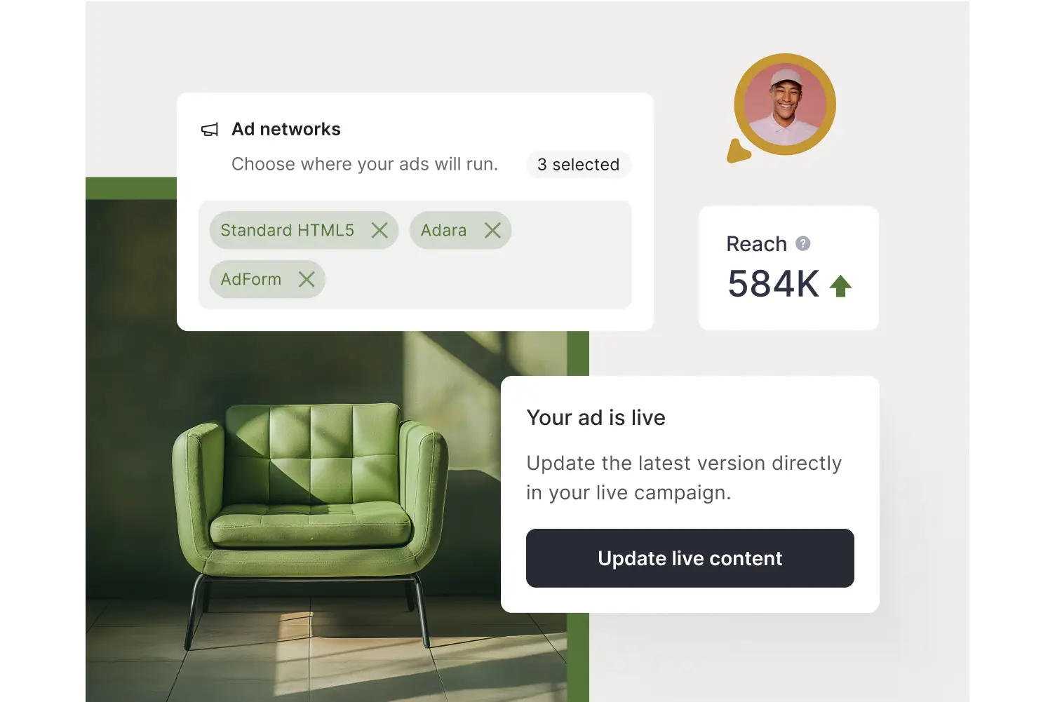 Serve ads without delay