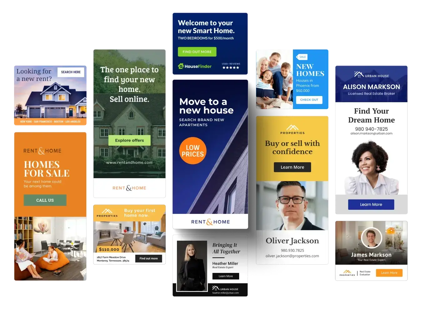 real estate ads templates