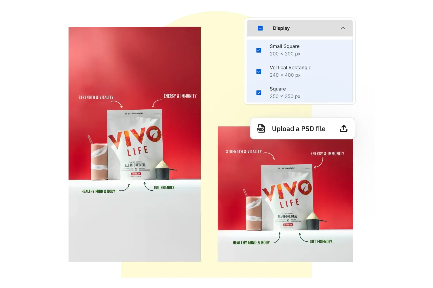 Start in Photoshop, scale in The Brief