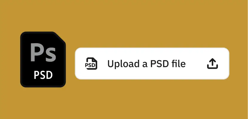 PSD uploader feature