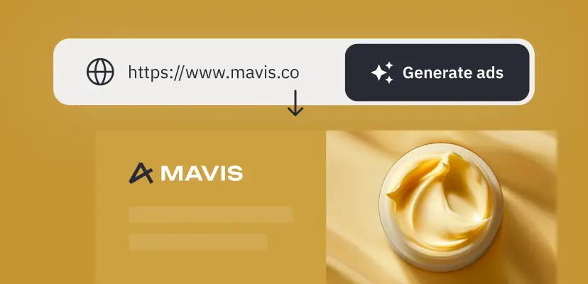 AI banner generator feature