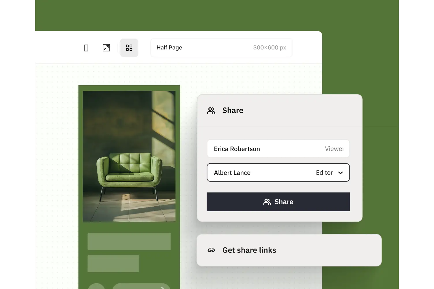 Share your work with others