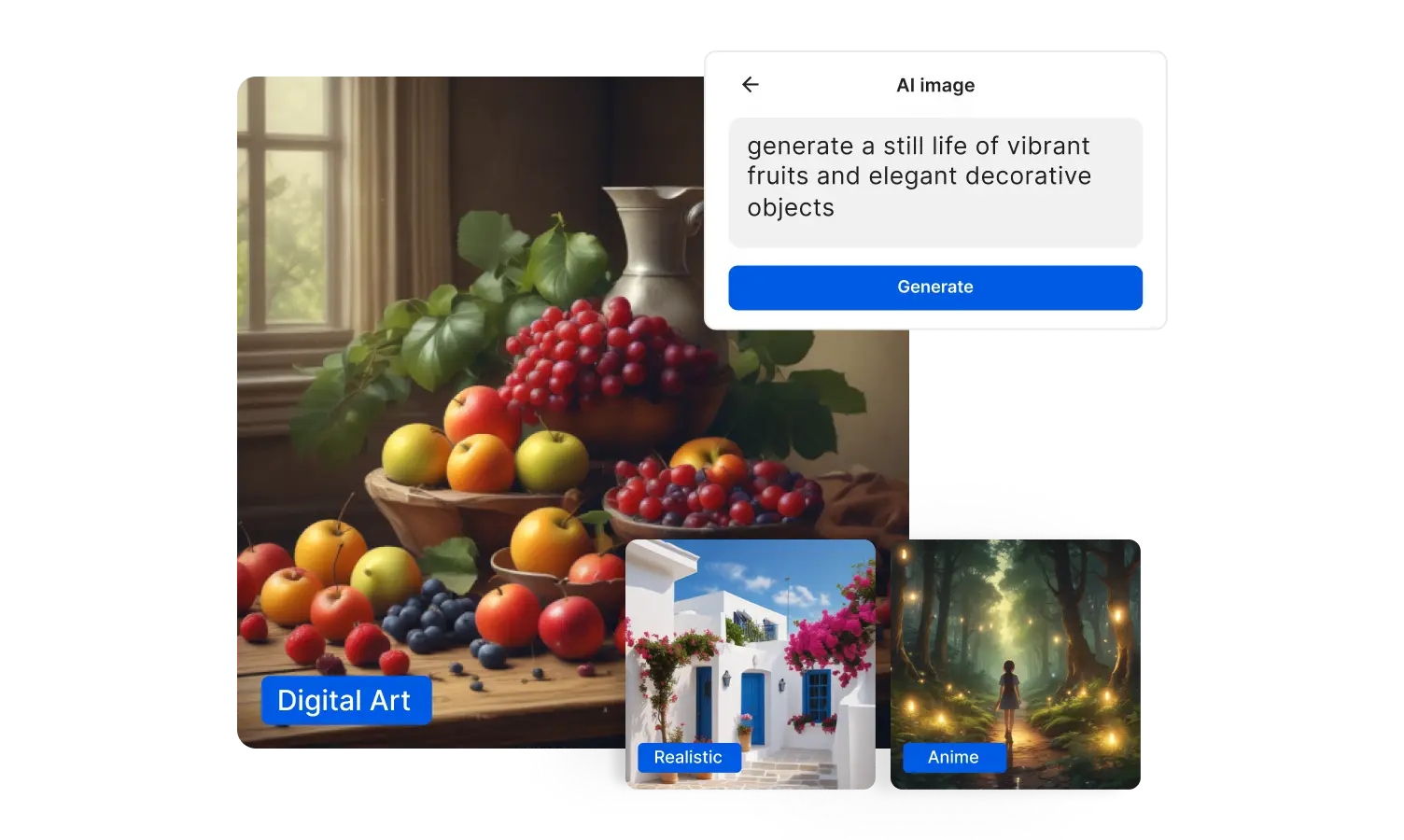 Start with a single prompt for text-to-image generation