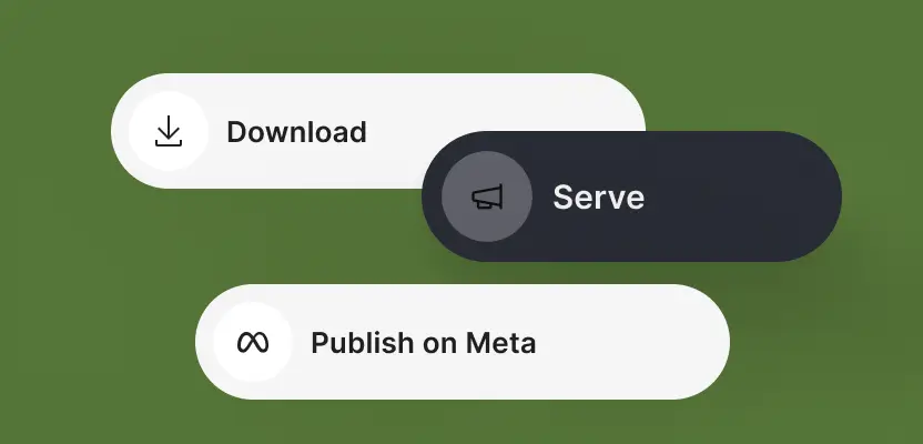 Choose an export profile for your ads