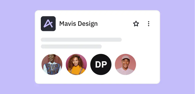 Create dedicated projects