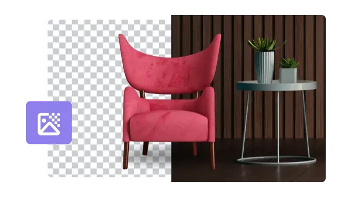 Background remover and changer for YouTube banners