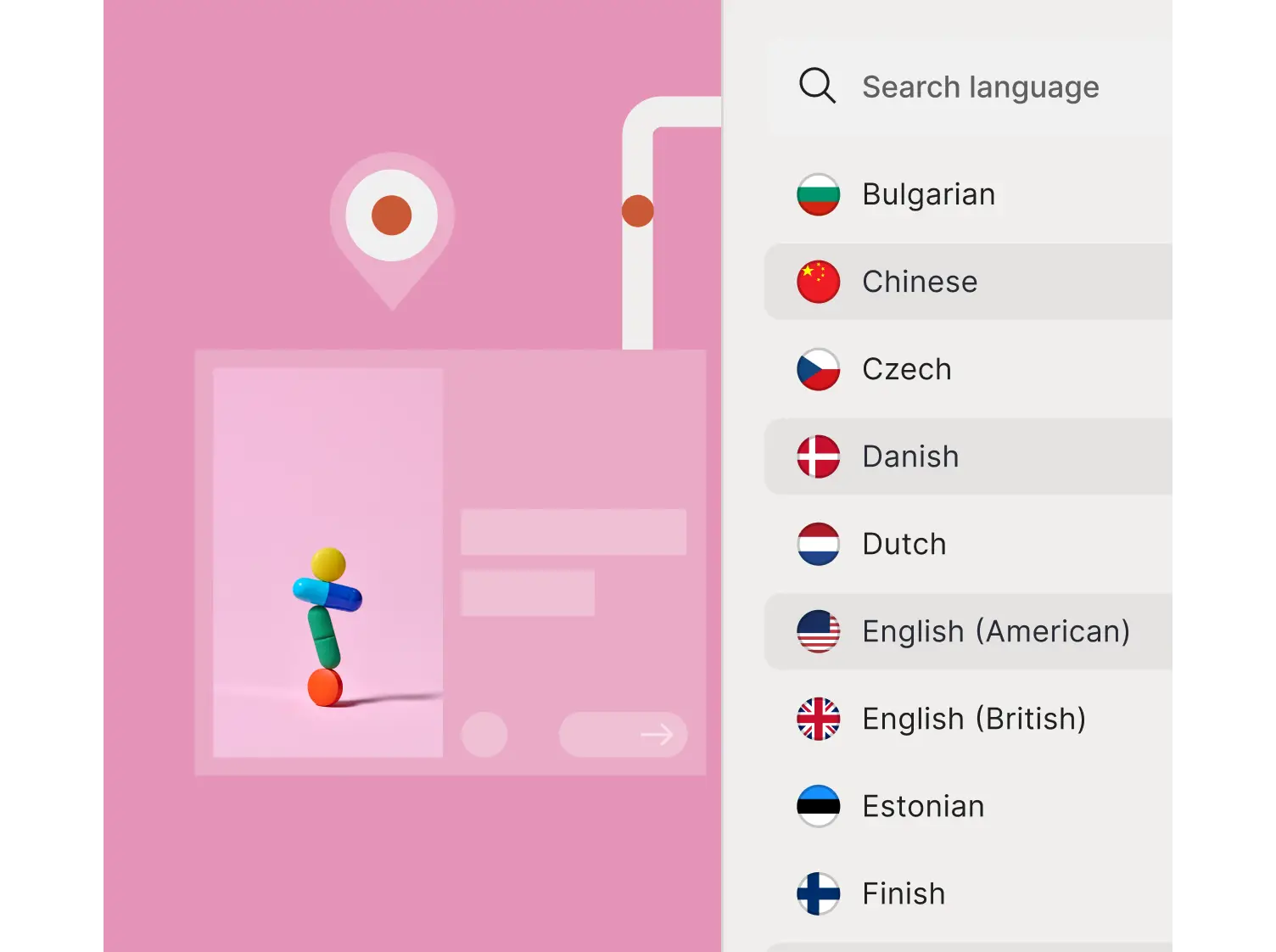 AI translation for text