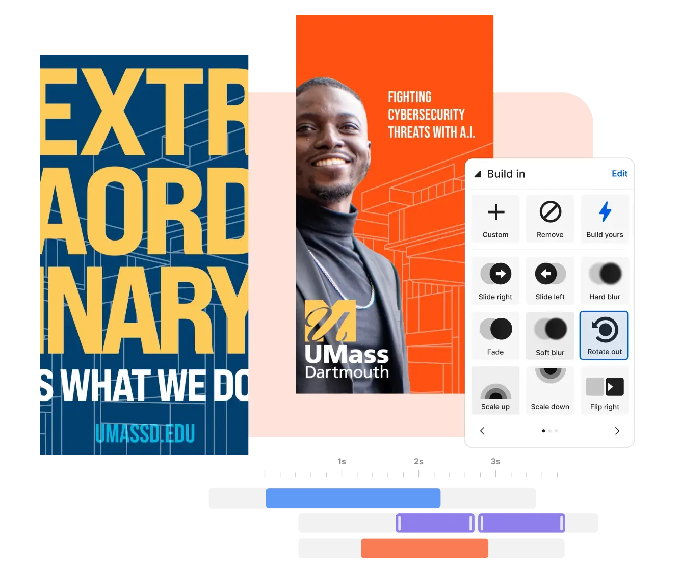 Animating a static triptych with The Brief